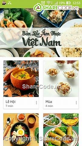 nấu ăn,Cookbook,công thức nấu ăn,món ăn,ứng dụng công thức nấu ăn,app nấu ăn